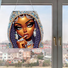 Load image into Gallery viewer, Acrylic Special Shape Animals Diamond Painting Ornaments for Garden Window Decor
