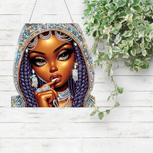 Load image into Gallery viewer, Acrylic Special Shape Animals Diamond Painting Ornaments for Garden Window Decor
