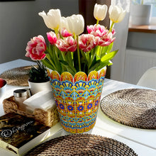 Load image into Gallery viewer, Diamond Painting Flower Vase Rhinestones Desktop Ornaments for Home Office Decor
