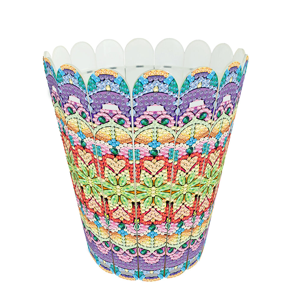 Diamond Painting Flower Vase Rhinestones Desktop Ornaments for Home Office Decor