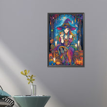 Load image into Gallery viewer, AB Diamond Painting - Full Round - Magic Witch (40*60CM)
