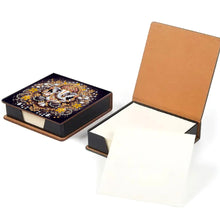 Load image into Gallery viewer, Leather 5D Diamond Painting Kit Note Box DIY Diamond Art Notepad Box (A)
