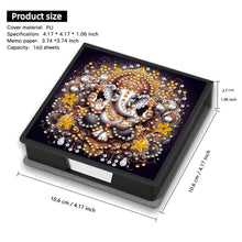 Load image into Gallery viewer, Leather 5D Diamond Painting Kit Note Box DIY Diamond Art Notepad Box (A)
