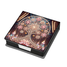 Load image into Gallery viewer, Wooden Diamond Painting Kit Note Box with 160 Sheets Diamond Art Notepad Box (H)
