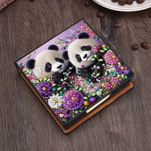 Load image into Gallery viewer, Wooden Diamond Painting Kit Note Box with 160 Sheets Diamond Art Notepad Box (K)
