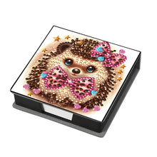 Load image into Gallery viewer, Wooden Diamond Painting Kit Note Box with 160 Sheets Diamond Art Notepad Box (V)
