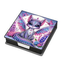 Load image into Gallery viewer, Wooden Diamond Painting Kit Note Box with 160 Sheets Diamond Art Notepad Box (W)
