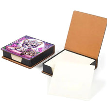 Load image into Gallery viewer, Wooden Diamond Painting Kit Note Box with 160 Sheets Diamond Art Notepad Box (X)
