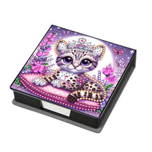 Load image into Gallery viewer, Wooden Diamond Painting Kit Note Box with 160 Sheets Diamond Art Notepad Box (X)
