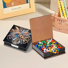 Load image into Gallery viewer, Wooden Diamond Painting Kit Note Box with 160 Sheets Diamond Art Notepad Box (Y)
