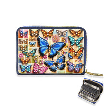 Load image into Gallery viewer, Diamond Painting Card Holder Coin Purse Diamond Art Wallet Pouch for Women (A)
