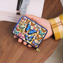 Load image into Gallery viewer, Diamond Painting Card Holder Coin Purse Diamond Art Wallet Pouch for Women (A)
