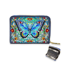 Load image into Gallery viewer, Diamond Painting Card Holder Coin Purse Diamond Art Wallet Pouch for Women (B)
