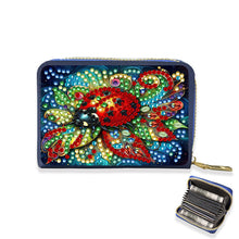 Load image into Gallery viewer, Diamond Painting Card Holder Coin Purse Diamond Art Wallet Pouch for Women (C)
