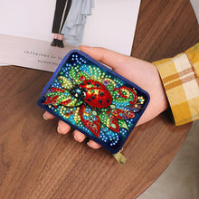 Load image into Gallery viewer, Diamond Painting Card Holder Coin Purse Diamond Art Wallet Pouch for Women (C)
