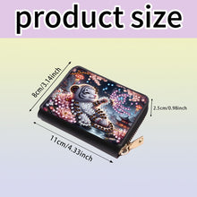 Load image into Gallery viewer, Diamond Painting Card Holder Coin Purse Diamond Art Wallet Pouch for Women (D)
