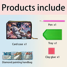Load image into Gallery viewer, Diamond Painting Card Holder Coin Purse Diamond Art Wallet Pouch for Women (D)
