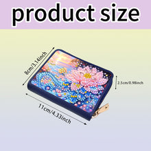 Load image into Gallery viewer, Diamond Painting Card Holder Coin Purse Diamond Art Wallet Pouch for Women (E)
