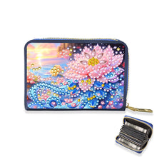 Load image into Gallery viewer, Diamond Painting Card Holder Coin Purse Diamond Art Wallet Pouch for Women (E)
