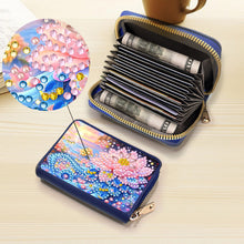 Load image into Gallery viewer, Diamond Painting Card Holder Coin Purse Diamond Art Wallet Pouch for Women (E)
