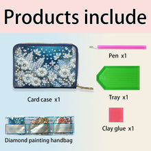 Load image into Gallery viewer, Diamond Painting Card Holder Coin Purse Diamond Art Wallet Pouch for Women (G)
