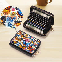 Load image into Gallery viewer, Diamond Painting Card Holder Coin Purse Diamond Art Wallet Pouch for Women (I)
