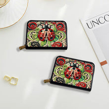 Load image into Gallery viewer, Diamond Painting Card Holder Coin Purse Diamond Art Wallet Pouch for Women (J)
