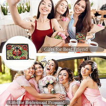 Load image into Gallery viewer, Diamond Painting Card Holder Coin Purse Diamond Art Wallet Pouch for Women (J)
