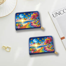 Load image into Gallery viewer, Diamond Painting Card Holder Coin Purse Diamond Art Wallet Pouch for Women (K)
