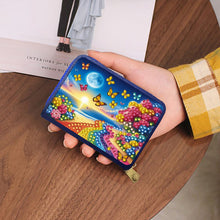 Load image into Gallery viewer, Diamond Painting Card Holder Coin Purse Diamond Art Wallet Pouch for Women (K)
