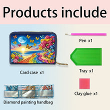 Load image into Gallery viewer, Diamond Painting Card Holder Coin Purse Diamond Art Wallet Pouch for Women (K)
