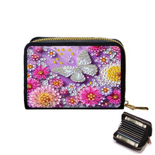 Load image into Gallery viewer, Diamond Painting Card Holder Coin Purse Diamond Art Wallet Pouch for Women (L)
