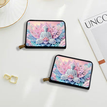 Load image into Gallery viewer, Diamond Painting Card Holder Coin Purse Diamond Art Wallet Pouch for Women (M)
