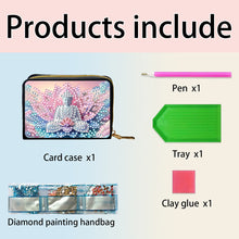 Load image into Gallery viewer, Diamond Painting Card Holder Coin Purse Diamond Art Wallet Pouch for Women (M)
