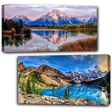 Load image into Gallery viewer, 2 Pcs Diamond Painting - Full Round - Outdoor Landscape (70*40CM)
