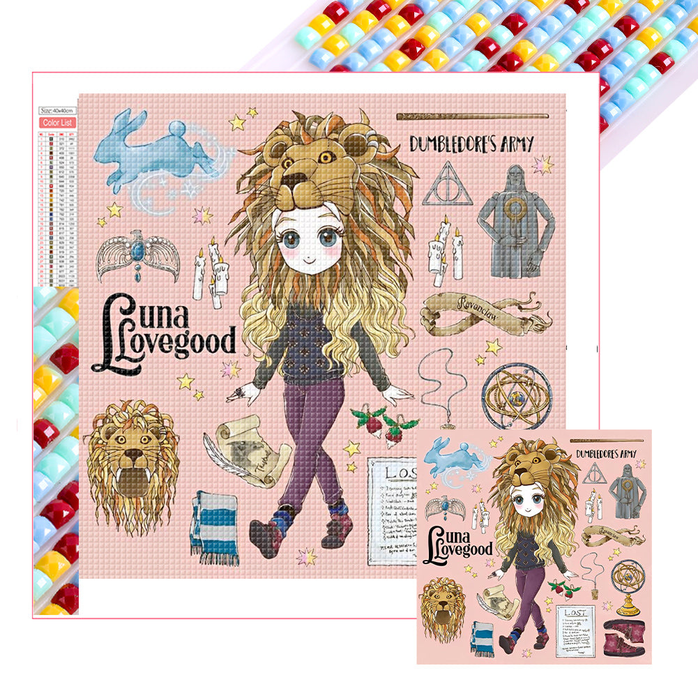 Diamond Painting - Full Square - Luna Lovegood (40*40CM)