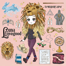 Load image into Gallery viewer, Diamond Painting - Full Square - Luna Lovegood (40*40CM)
