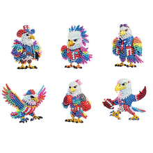 Load image into Gallery viewer, 6Pcs Diamond Painting Refrigerator Magnets Diamond Art Kits for Adults (D)
