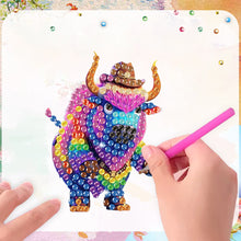 Load image into Gallery viewer, 6Pcs Diamond Painting Refrigerator Magnets Diamond Art Kits for Adults (E)
