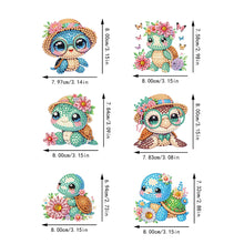 Load image into Gallery viewer, 6Pcs Diamond Painting Refrigerator Magnets Diamond Art Kits for Adults (F)
