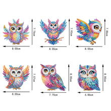 Load image into Gallery viewer, 6Pcs Diamond Painting Refrigerator Magnets Diamond Art Kits for Adults (H)
