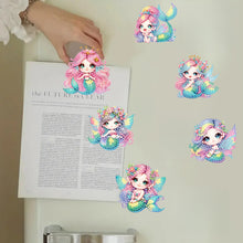 Load image into Gallery viewer, 6Pcs Diamond Painting Refrigerator Magnets Diamond Art Kits for Adults (L)
