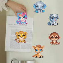 Load image into Gallery viewer, 6Pcs Diamond Painting Refrigerator Magnets Diamond Art Kits for Adults (O)
