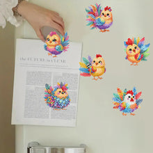 Load image into Gallery viewer, 6Pcs Diamond Painting Refrigerator Magnets Diamond Art Kits for Adults (Q)
