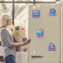 Load image into Gallery viewer, 4Pcs Diamond Painting Refrigerator Magnets Diamond Art Kits for Adults (U)
