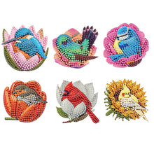 Load image into Gallery viewer, 6Pcs Diamond Painting Refrigerator Magnets Diamond Art Kits for Adults (V)
