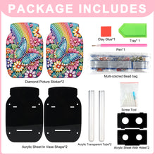 Load image into Gallery viewer, Dog Acrylic Double Sided Special Shape Diamond Painting Vase Bedroom Table Decor
