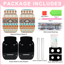 Load image into Gallery viewer, Dog Acrylic Double Sided Special Shape Diamond Painting Vase Bedroom Table Decor
