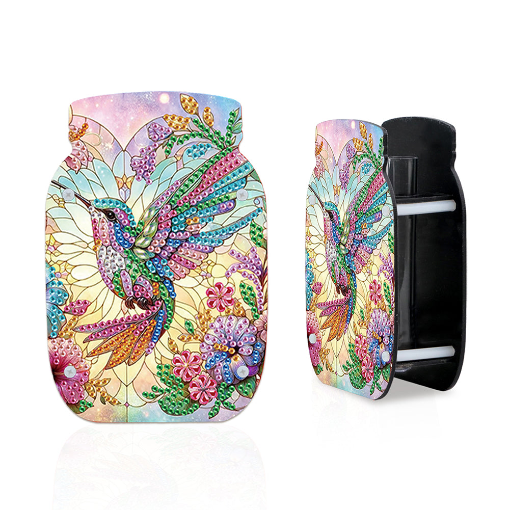 Dog Acrylic Double Sided Special Shape Diamond Painting Vase Bedroom Table Decor