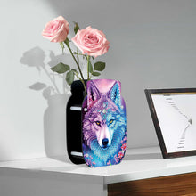 Load image into Gallery viewer, Dog Acrylic Double Sided Special Shape Diamond Painting Vase Bedroom Table Decor
